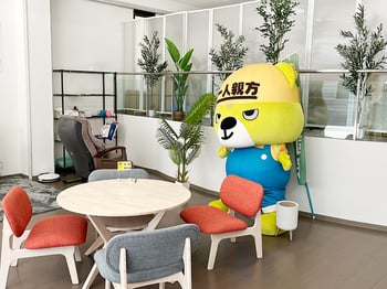 埼玉労災のマスコットキャラクター「ワルぐま」